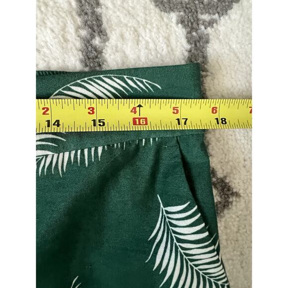 ANN TAYLOR LOFT 2023 Green Leaf Fluid Wide Leg Pants - Picture 9 of 11